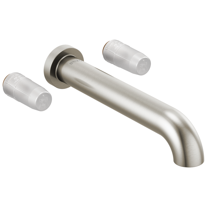 Two-Handle Wall Mount Tub Filler - Less Handles