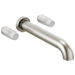 Two-Handle Wall Mount Tub Filler - Less Handles