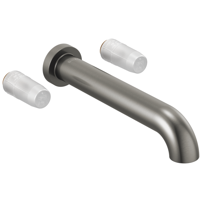 Two-Handle Wall Mount Tub Filler - Less Handles