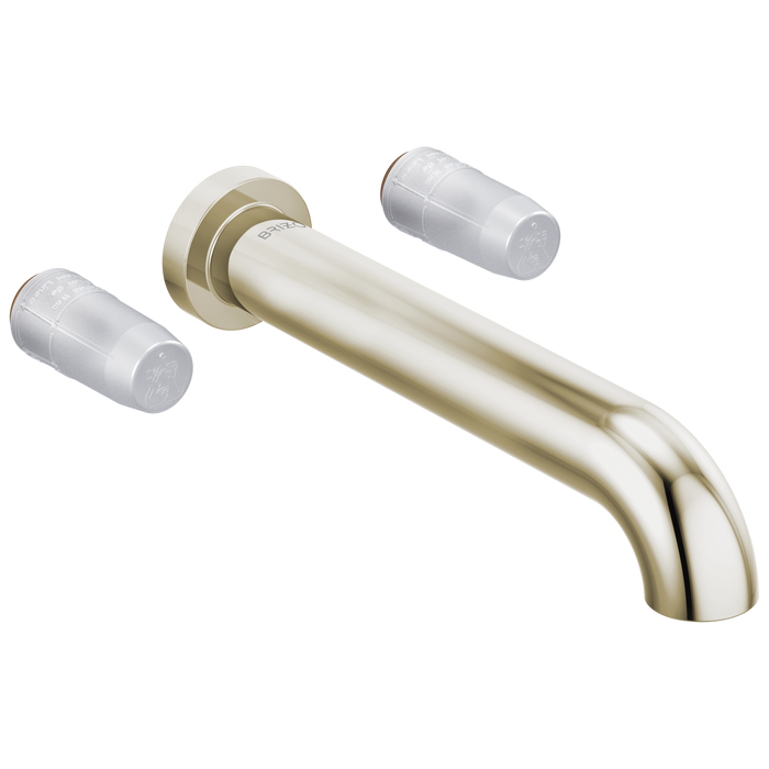 Two-Handle Wall Mount Tub Filler - Less Handles