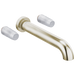 Two-Handle Wall Mount Tub Filler - Less Handles