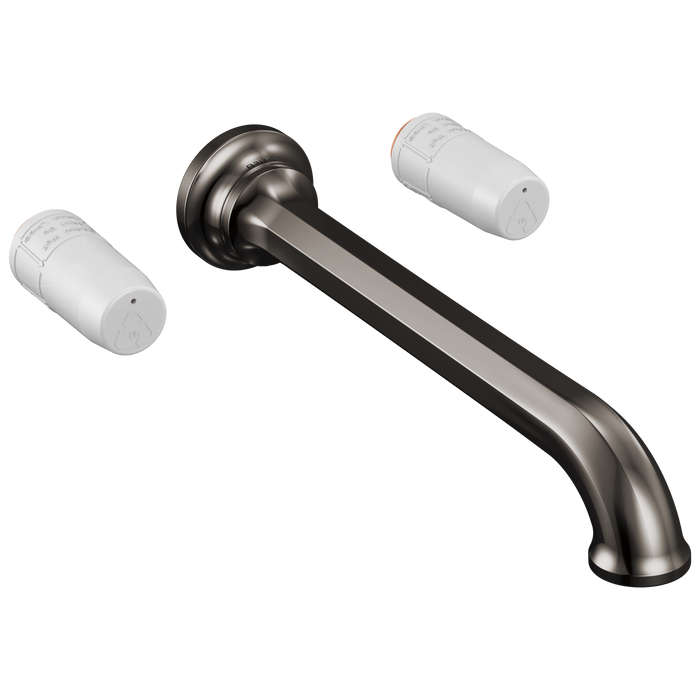 Brizo Beauclere T70465 Two Handle Wall Mount Tub Filler - Less Handles
