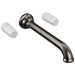 Brizo Beauclere T70465 Two Handle Wall Mount Tub Filler - Less Handles