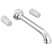 Brizo Beauclere T70465 Two Handle Wall Mount Tub Filler - Less Handles