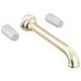 Brizo Beauclere T70465 Two Handle Wall Mount Tub Filler - Less Handles