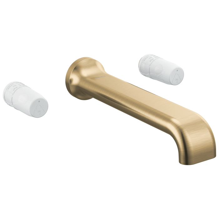 Two-Handle Wall Mount Tub Filler - Less Handles