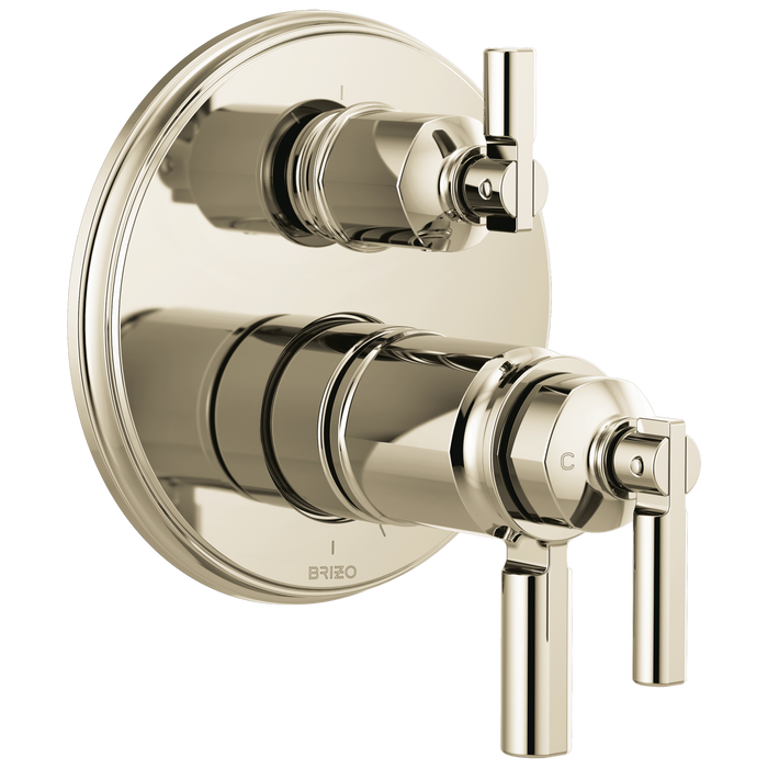 Tempassure Thermostatic Valve With Integrated 3-Function Diverter Trim