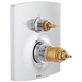 TempAssure Thermostatic Valve with Integrated 6-Function Diverter Trim - Less Handles