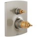 TempAssure Thermostatic Valve with Integrated 6-Function Diverter Trim - Less Handles