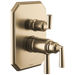 Brizo Beauclere T75665 TempAssure Thermostatic Valve with Integrated 6-Function Diverter Trim