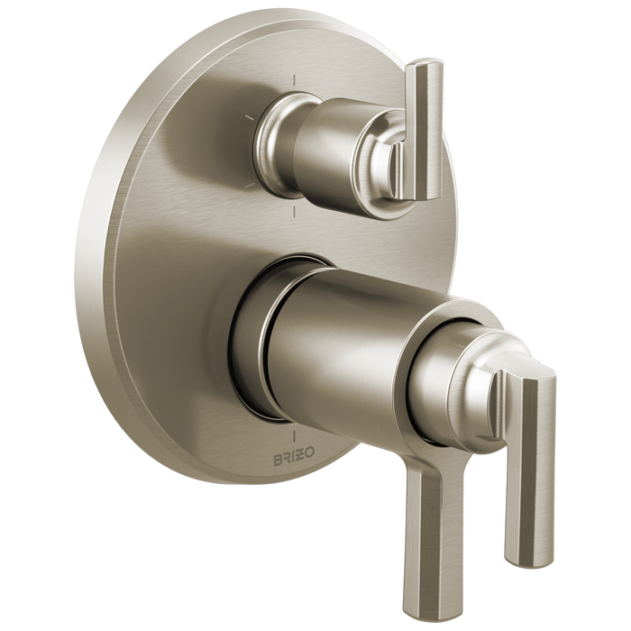 Tempassure Thermostatic Valve With Integrated 6-Function Diverter Trim