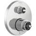 Pressure Balance Valve with Integrated 3-Function Diverter Trim - Less Handles