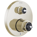 Pressure Balance Valve with Integrated 3-Function Diverter Trim - Less Handles