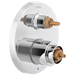 Pressure Balance Valve with Integrated 6-Function Diverter Trim - Less Handles