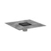 hansgrohe RainDrain Brilliance Point Drain Set 4"x 4" Trim Tileable Rear Cover and Rough
