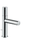 AXOR Uno Single-Hole Faucet 110 with Zero Handle and Pop-Up Drain, 1.2 GPM