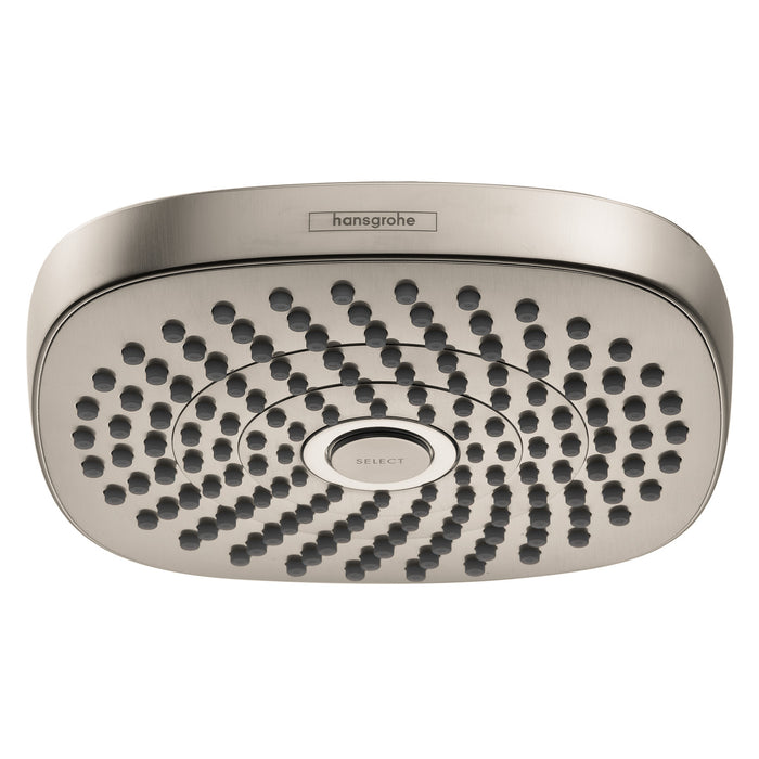 hansgrohe Croma Select E Showerhead 180 2-Jet, 1.5 GPM