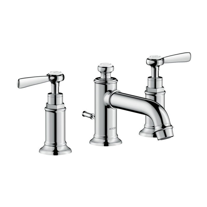 AXOR Montreux Widespread Faucet 30 with Lever Handles and Pop-Up Drain, 1.2 GPM