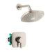 hansgrohe Croma Select E Pressure Balance Shower Set with Rough, 2.0 GPM