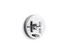 Kallista P24416-CR One Pb Shower Trim W/Divrt, Cross Hdl