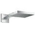 AXOR ShowerSolutions Showerhead 240 1-Jet with Showerarm Trim, 2.5 GPM