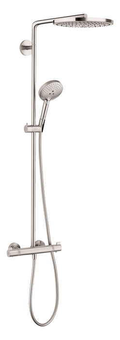 hansgrohe Raindance Select S Showerpipe 240 2-Jet, 2.5 GPM