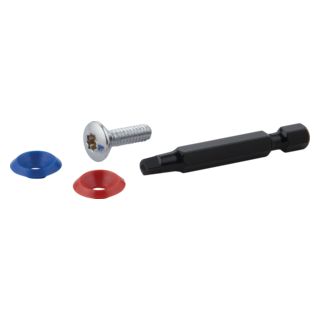 Commercial Instit Parts 060022A Handle Screws and Color Index Kit -Teck(R), Default