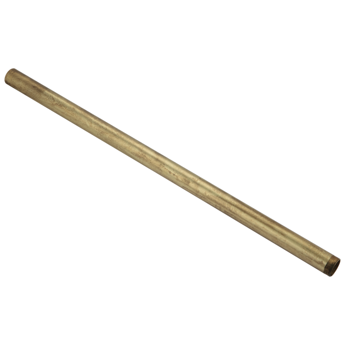 3/4" X 16" Long Rough Tube - Threaded One End