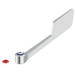 Single Blade Handle and Screw - 6" (76406-1)