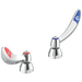 Two Blade Handles - 4" - TI