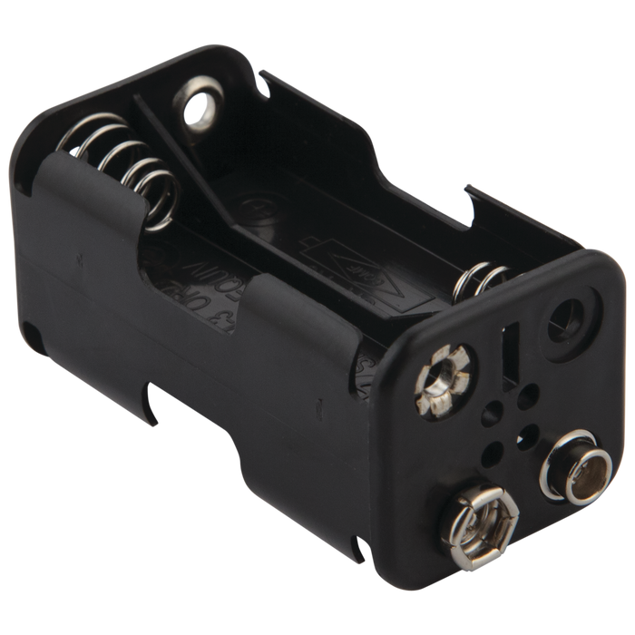 Battery Holder - Square 4-AA Version