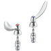 Two Blade Handles with Sani Guards, - 4" Cer-Teck(R)