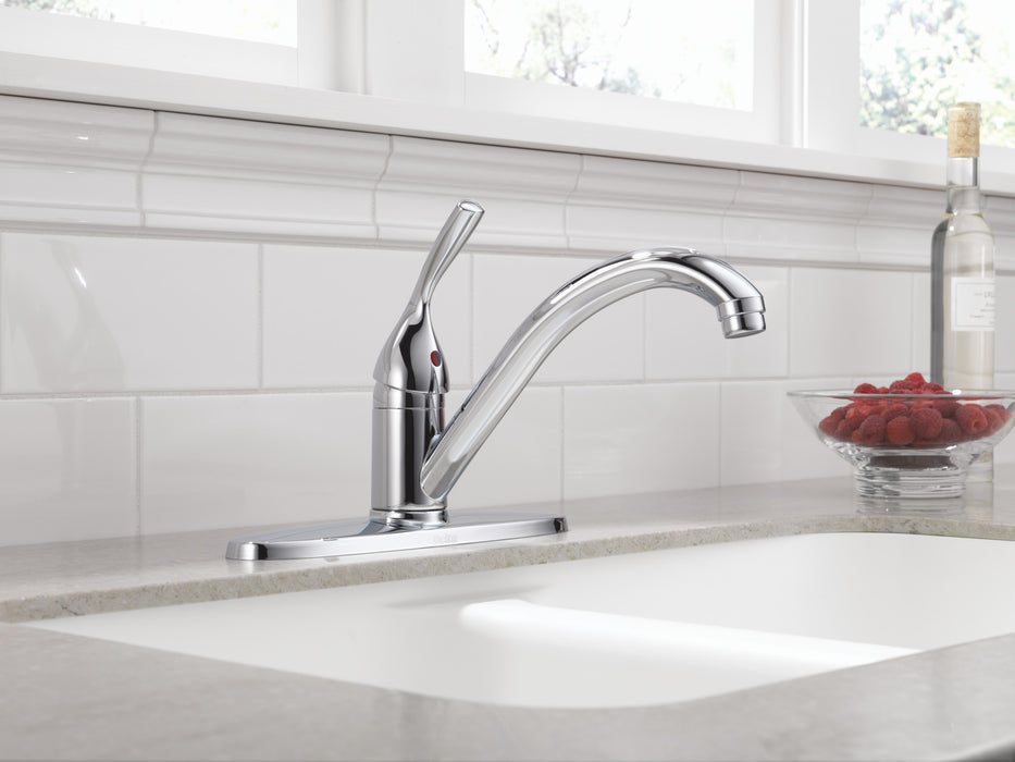 Delta 100-DST Classic Single Handle Kitchen Faucet - DST