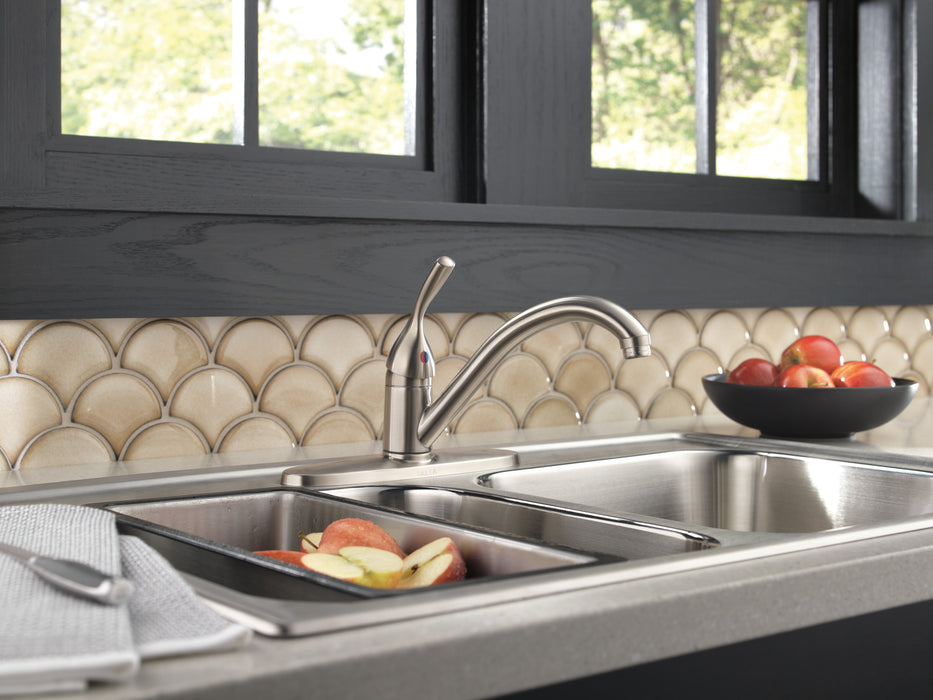Delta 100-DST Classic Single Handle Kitchen Faucet - DST