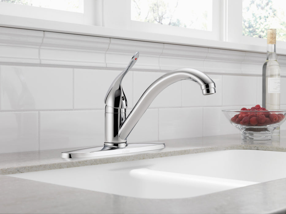 Commercial HDF 100LF Single Handle Centerset Kitchen Faucet