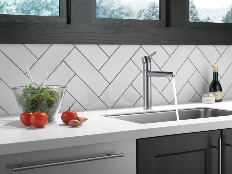 Delta Trinsic:1159LF Single Handle Kitchen Faucet