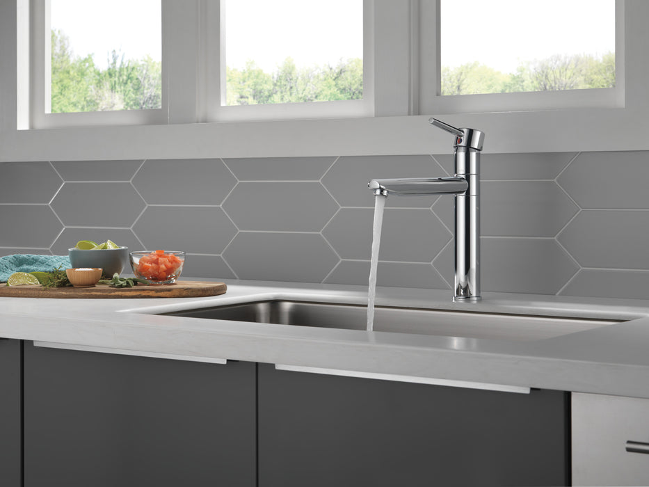 Delta Trinsic:1159LF Single Handle Kitchen Faucet