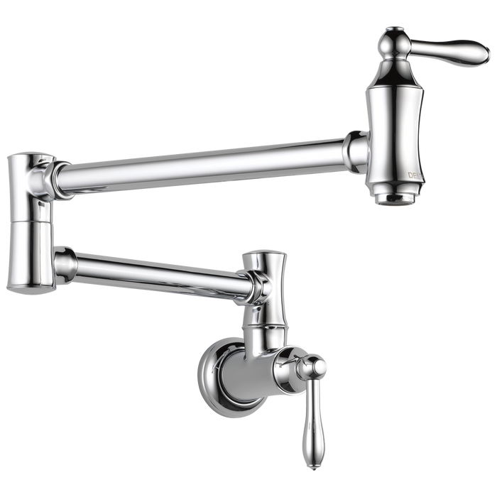 Delta:1177LF Traditional Wall Mount Pot Filler