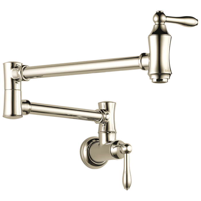 Delta:1177LF Traditional Wall Mount Pot Filler