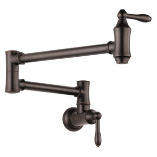 Delta:1177LF Traditional Wall Mount Pot Filler