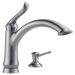Delta Linden:1353 Single Handle Kitchen Faucet