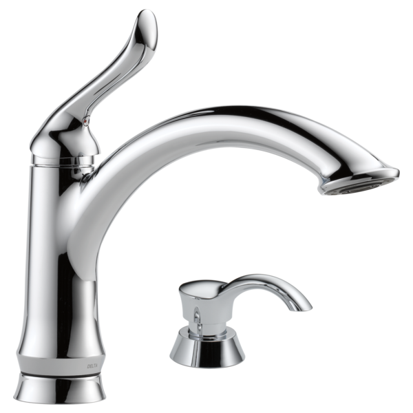 Delta Linden:1353 Single Handle Kitchen Faucet
