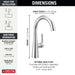 Delta 14882LF Single Handle Bar Prep Faucet, Chrome