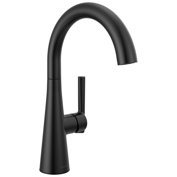 Delta 14882LF Single Handle Bar Prep Faucet, Matte Black