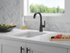 Delta 14882LF Single Handle Bar Prep Faucet, Matte Black