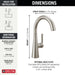 Delta 14882LF Single Handle Bar Prep Faucet, Spotshield Stainless