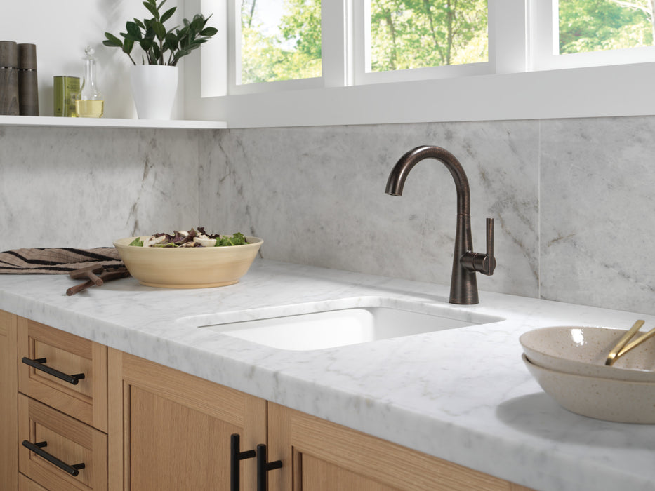 Delta 14882LF Single Handle Bar Prep Faucet, Venetian Bronze
