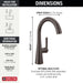 Delta 14882LF Single Handle Bar Prep Faucet, Venetian Bronze