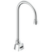 Delta Commercial 1500T Series:1501T3320 Single Hole Battery Operated Electronic Basin Faucet with Gooseneck Spout