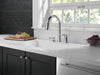 Delta Kate 16970 Single Handle Pull-Down Kitchen Faucet with Soap Dispenser